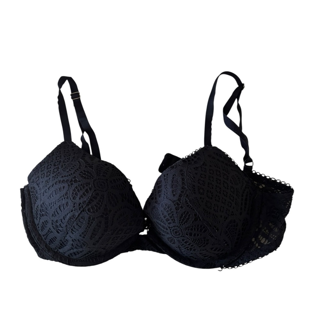 Elegant Black Lace Bra